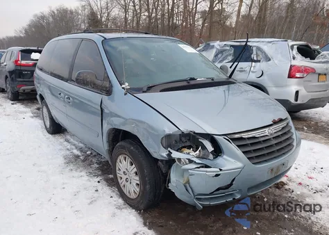 2005 Chrysler Town & Country Lx из США, поврежденный, VIN 2C4GP44R45R212004